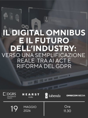 Il Digital Omnibus e il Futuro dell’Industry